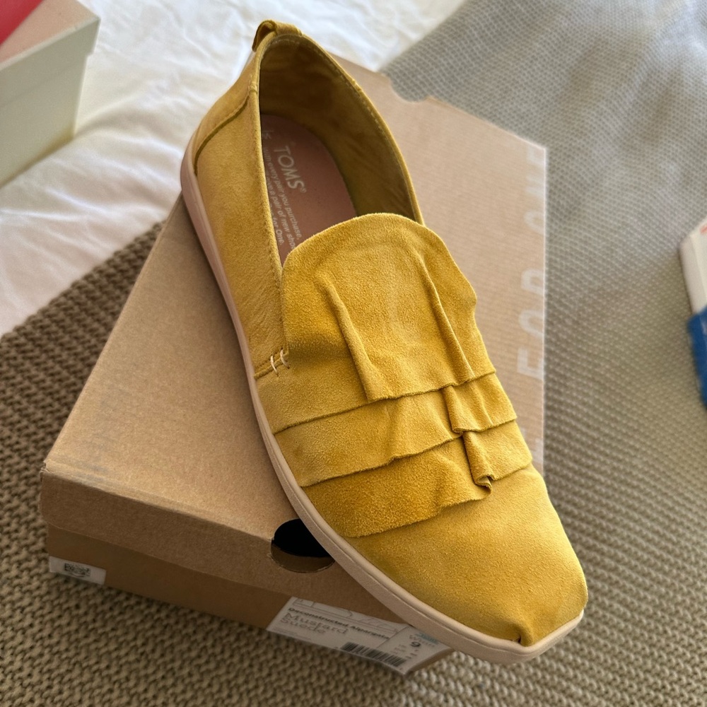 Toms suede